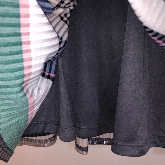 MODCLOTH METALLIC SKIRT ELASTIC WAIST JESSY B - Picture 10 of 14